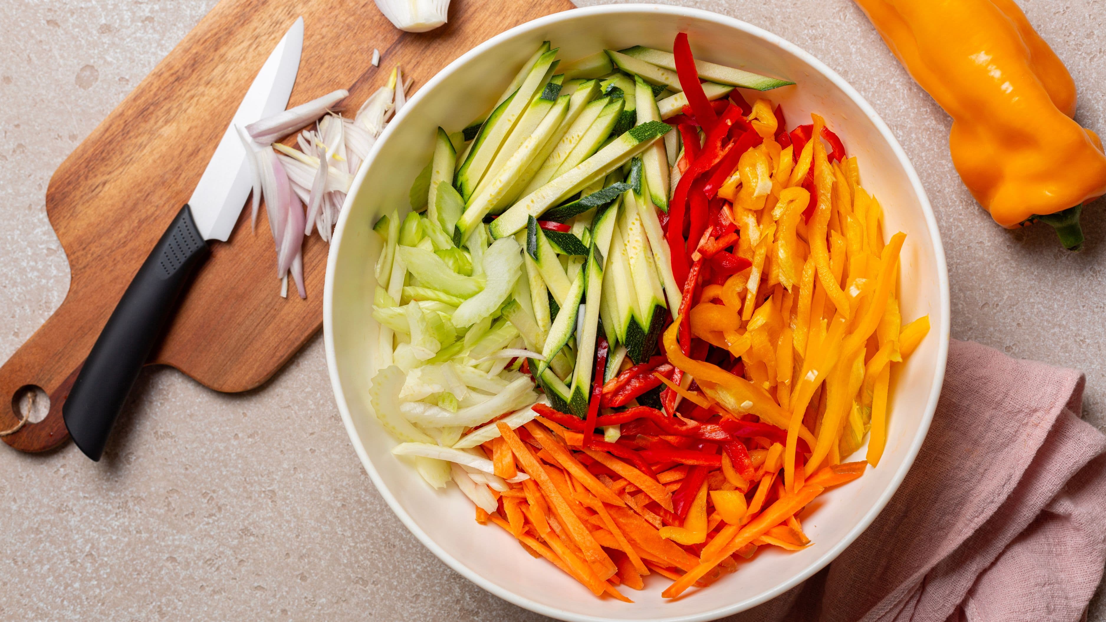 The Easiest Way to Julienne Vegetables Without Stress