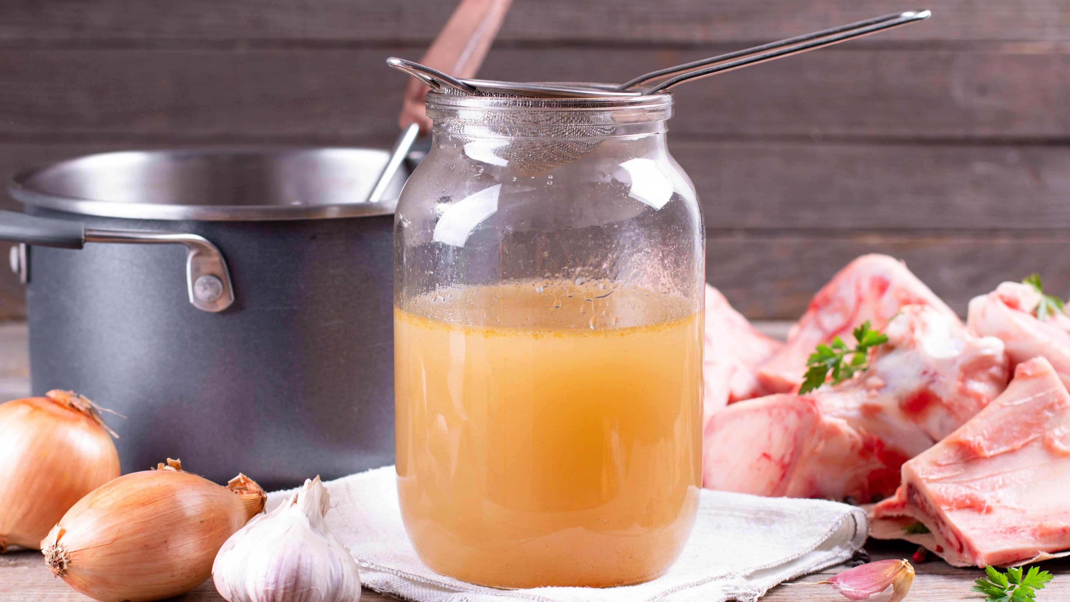 The Difference Between Stock, Broth, and Bone Broth